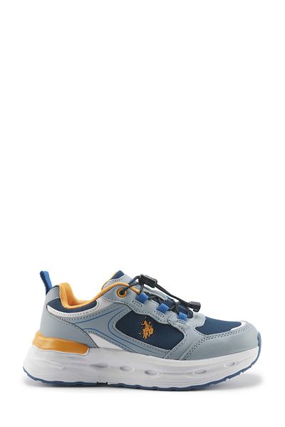 U.S. Polo Assn. Pantofi sport pentru băiat gri SANTANA JR 5FX
