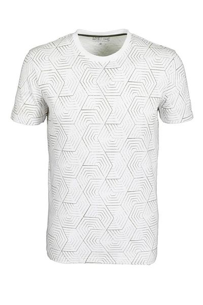 NCS Men's T-Shirt Crew Neck White Slim Fit 100% Cotton T-Shirt Jeans 1944