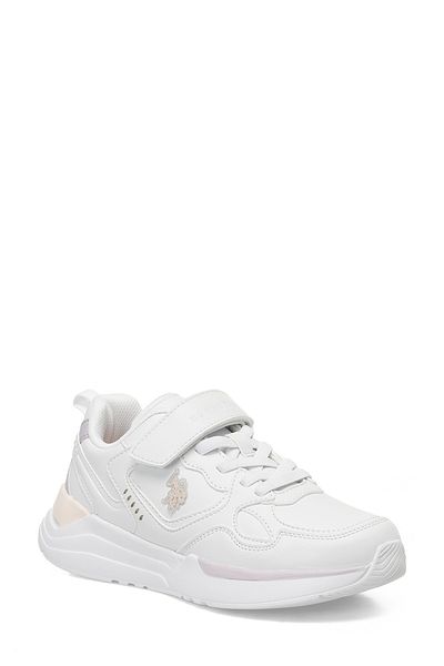 U.S. Polo Assn. Pantofi sport pentru fete Inter Jr 5fx alb