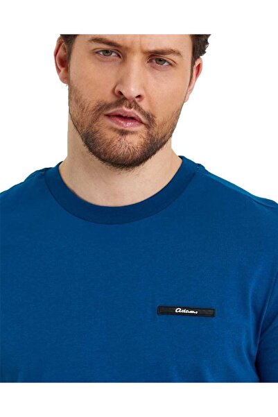 Adams Men's Basic Unprinted Logo Short Sleeve T-Shirt