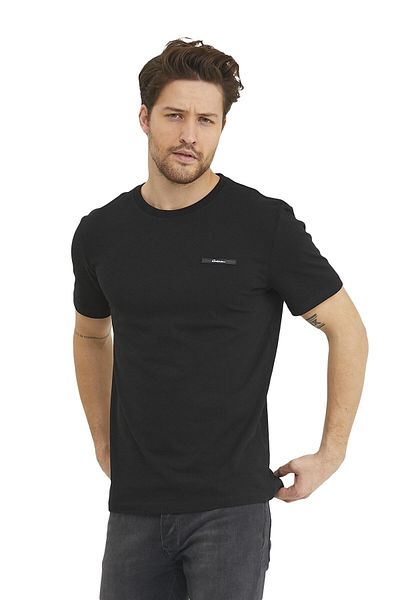Adams Men's Basic Unprinted Logo Short Sleeve T-Shirt