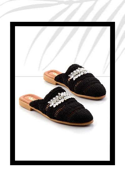Bambi Black Women's Slippers K04360001316