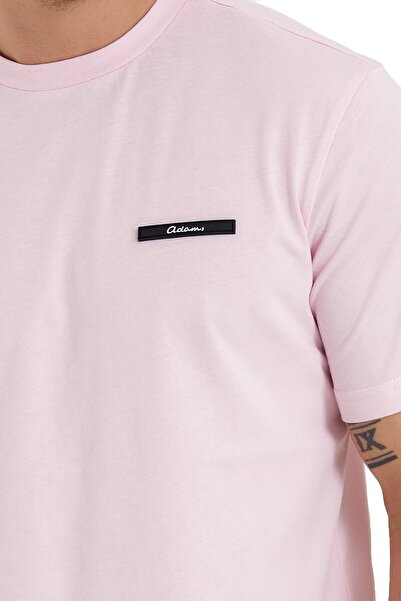 Adams Ανδρικό μπλουζάκι με κοντό μανίκι Basic Unprinted Logo