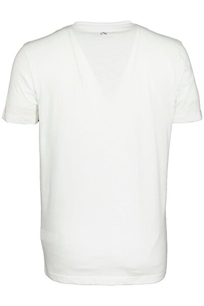 NCS Men's T-Shirt Crew Neck White 100% Cotton Slim Fit Printed T-Shirt Jeans 1932