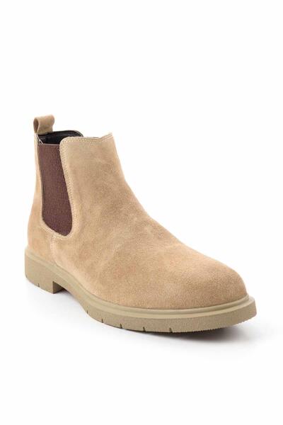 Bambi Kum Süet Hakiki Deri Erkek Bot & Bootie E02811242302