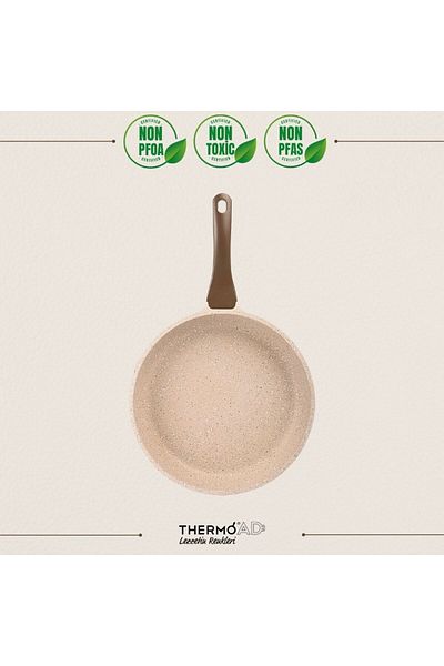 ThermoAD |   Pan |   20cm |   Granite Coating |   Mink