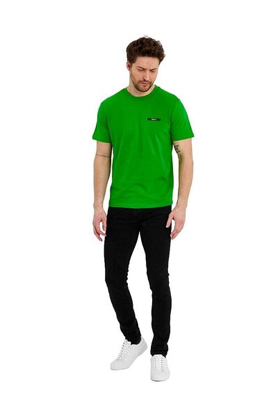 Adams Ανδρικό μπλουζάκι με κοντό μανίκι Basic Unprinted Logo