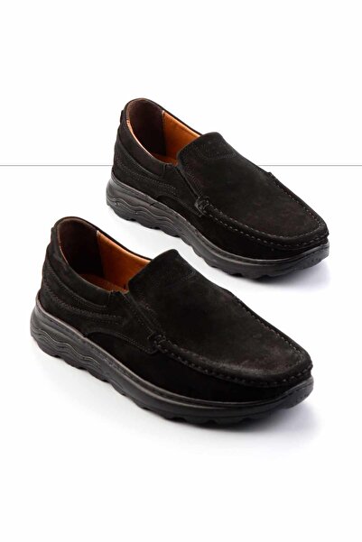 Bambi Siyah Leather Erkek Casual Ayakkabı E01733032801
