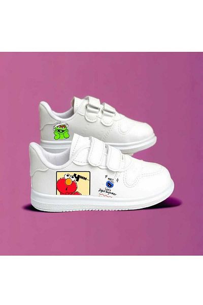 LİASSHOES MONSTER COOKIE - Pantofi sport pentru copii, pantofi sport imprimați