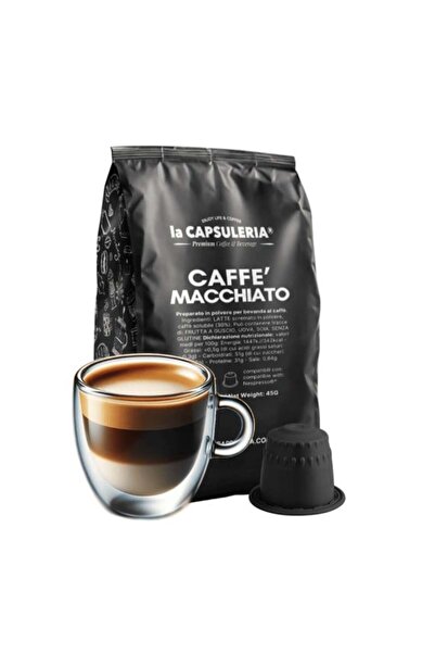 La Capsuleria Coffee Macchiato, 10 capsule compatibile Nespresso, La Capsuleria