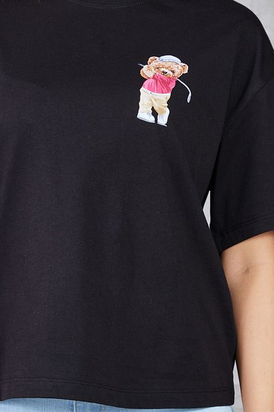 DPARİS Tricou cu imprimeu Teddy Bear