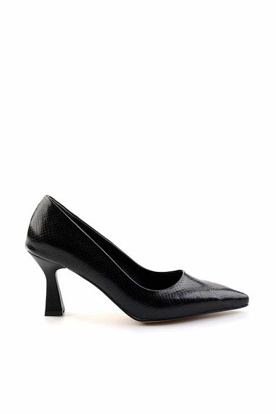 Bambi Pantofi cu toc clasici de damă negri K 01129105007