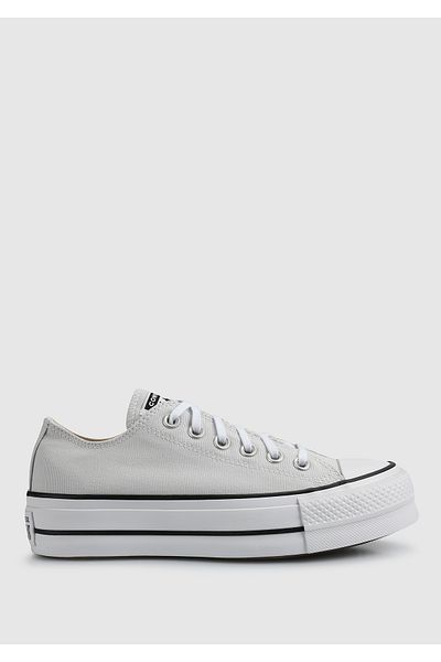 converse Chuck Taylor All Star Puff Lift Ox Gray Women's Sneaker A11538C