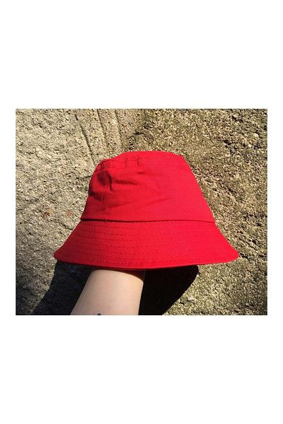 Köstebek Red Summer Bucket Hat