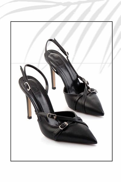 Bambi Black Women's Classic Heeled Shoes K01667010109