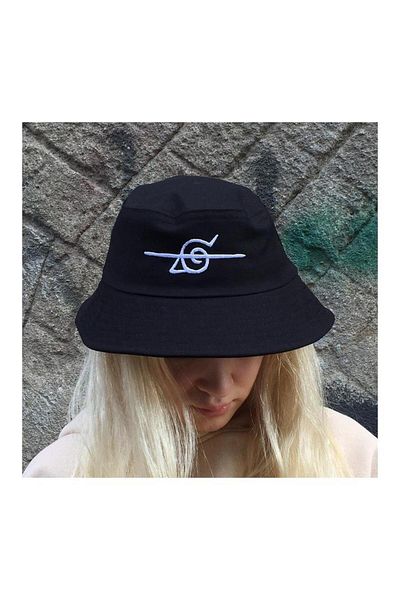 Köstebek Naruto Anime Logo Bucket Hat