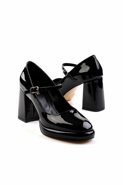 Bambi Pantofi cu toc clasici de damă negri K 01231414608