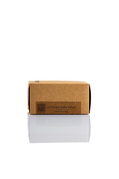 dionesse Pumpkin Fiber Honey Milk Soap 130 Gr - Handmade Care Soap with Exfoliating Effect for All Skin Types