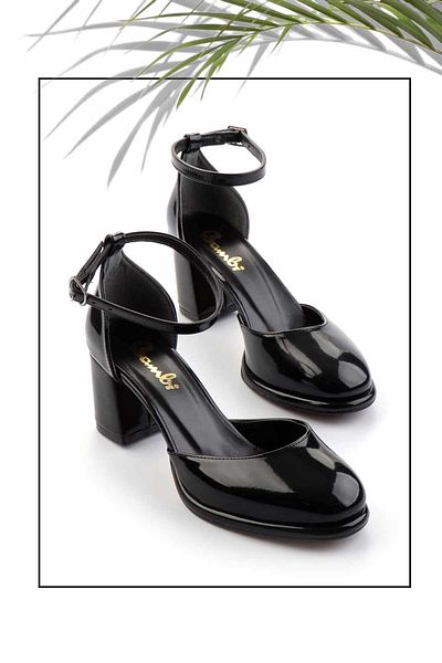 Bambi Pantofi cu toc clasici de damă negri K 01484188108