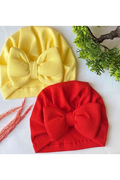 KAYRASTORETESETTÜR Baby Bonnet/Bandana Set, Summer Flexible Baby Bonnet/Bandana for 0-3 Years Old Baby Girls