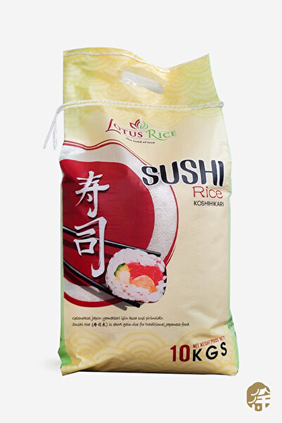 Lotus 10kg-premium Koshihikari Sushi Pirinç ( Premium Koshihikari Sushi Rice )