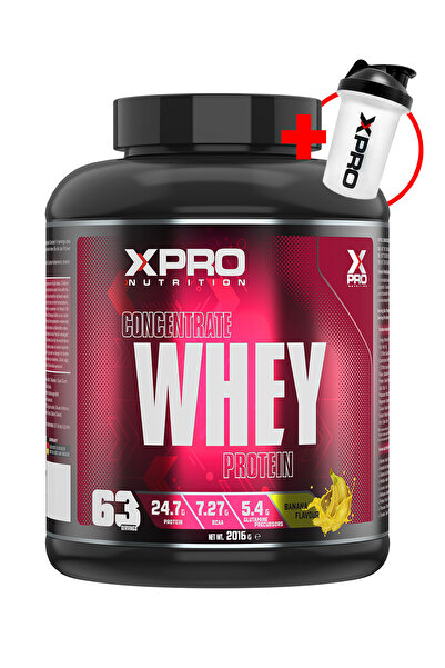 Xpro Nutrition Xpro Concentrate Whey Protein Tozu 2016gr Muz Aromalı