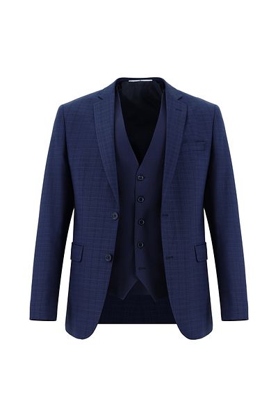 Kiğılı Extra Slim Fit Super Slim Fit Vest Suit