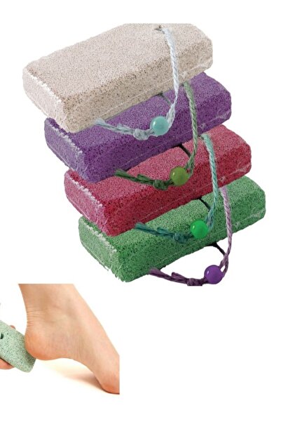 nistabolje 2 Adet Topuk Taşı Ayak Bakımı Ponza Pedikür Taşı Doğal Topuk Törpüsü