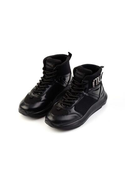 Bambi Siyah Kadın Bot & Bootie K02228203022