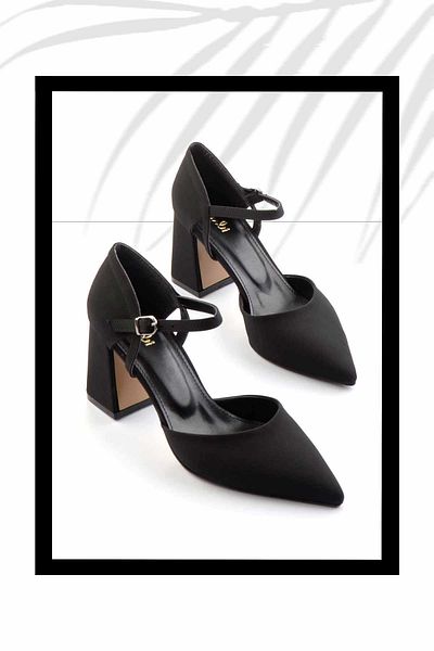 Bambi Black Women's Classic Heeled Shoes K01231364004