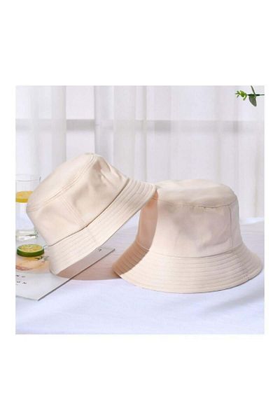 Köstebek Beige Bucket Hat