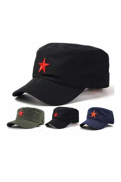 Köstebek Summer Red Star Castro Hats