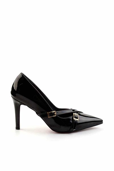 Bambi Pantofi cu toc clasici de damă negri K 01231407708