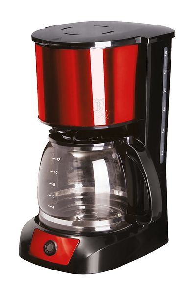 Berlinger Haus Burgundy Metallic Line Electric Drip Coffee Maker