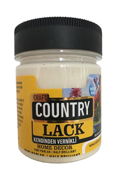 Craft Country Mutfak Dolabı, Kapı Boyası Kendinden Vernikli Lack 120cc 4005 V...