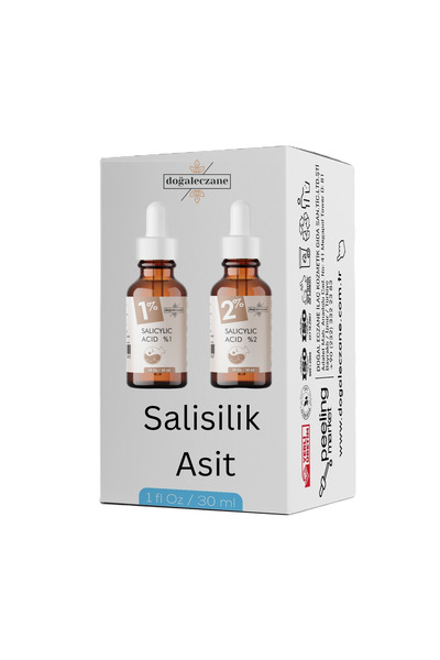 Doğal Eczane Bacak Kalça Sivilceleri Salisilik Asit %2 | Salicylic Acid Peeling 30 ml