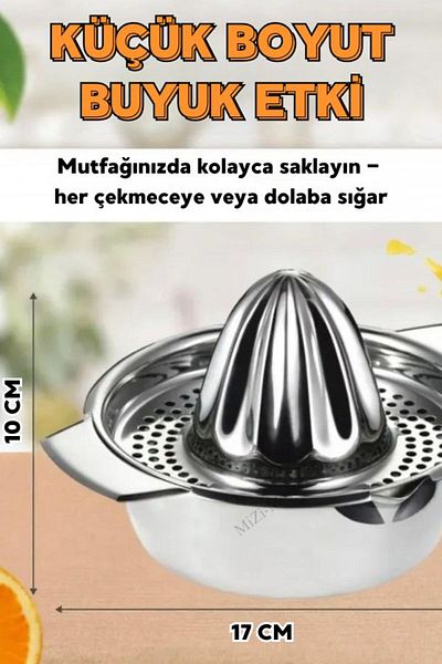 Store Stainless Steel Lemon and Pomegranate Squeezer