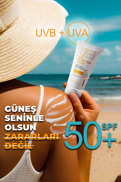 VA COSMETİC واقي شمسي بلون كريمي - 50 مل