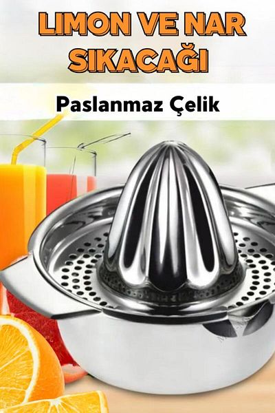 Store Stainless Steel Lemon and Pomegranate Squeezer