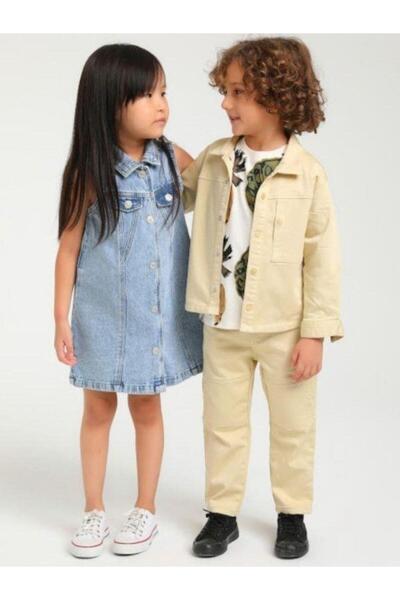 Escabel Rochie de blugi pentru fete - Design fără mâneci