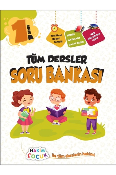Hakim Yayınları Hakim 1.sınıf Tüm Dersler Soru Bankası