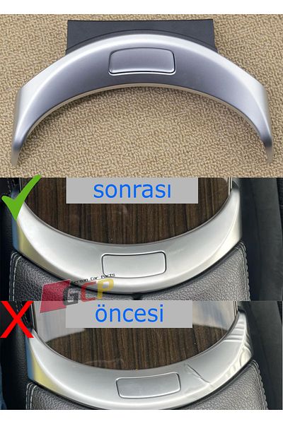 GCP German Car Parts Mercedes W205 Coke Armrest Lid Release Chrome Button 2056803407 A2056803407