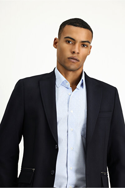 Kiğılı Slim Fit Slim Fit Classic μπουφάν με φερμουάρ