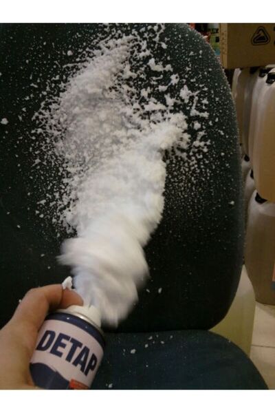İtalyan ATAS Detap Kuru Köpük Halı Kumaş Deterjanı (SÜET ALCANTARA NUBUK IÇİN UYGUN) 400ml Aerosol