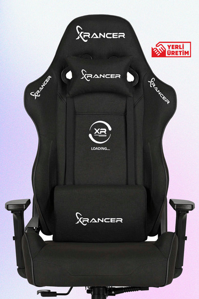 XRANCER Ares Black (FULL KETEN KUMAŞ)oyuncu Koltuğu