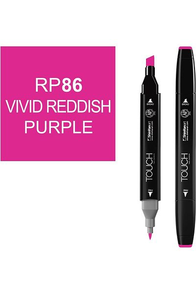 BYARS BİLİSİM Newssale Twin Marker Rp86 Vıvid Reddish Purple Byrblsm 1022830