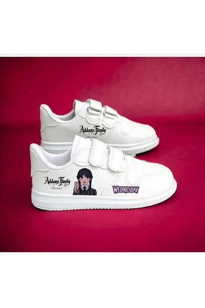 archiepet Pantofi sport pentru copii cu imprimeu Wednesday Character