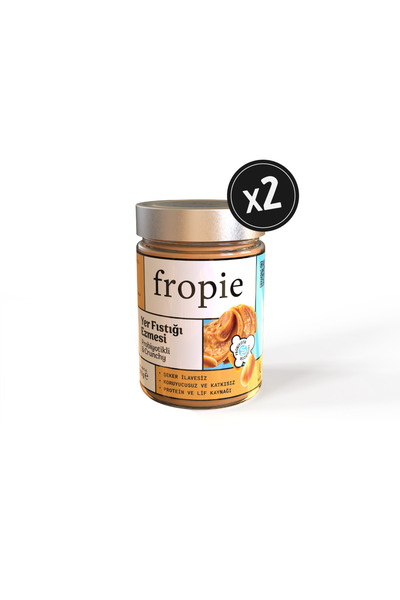 FROPİE Yer Fıstığı Ezmesi - Probiyotikli Crunchy 315 gr x 2 Adet