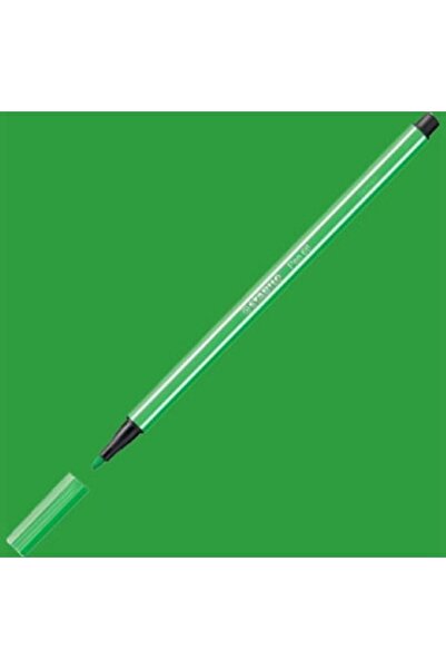 Stabilo قلم 68 قلم طلاء ذو طرف لباد أخضر زمردي