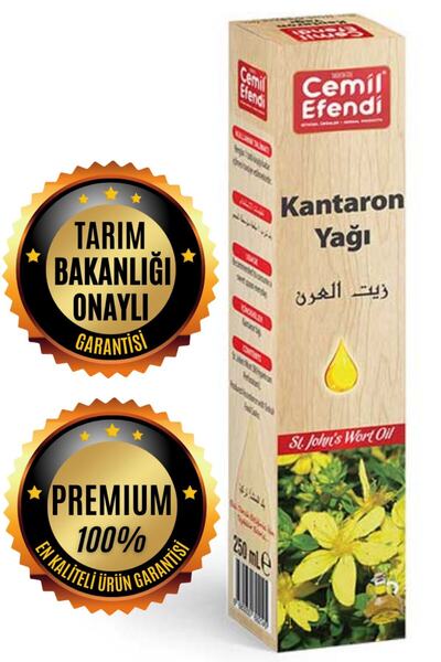 Cemilefendi Sarı Kantaron Yağı %100 Doğal Ve Saf 250ml Cam Şişe